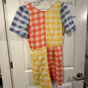 Farm Rio x Anthropologie Gingham Romper size S